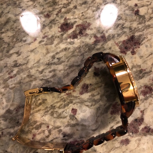 Michael Kors Women’s Watch - Tortoise Shell Brown - Picture 4 of 5